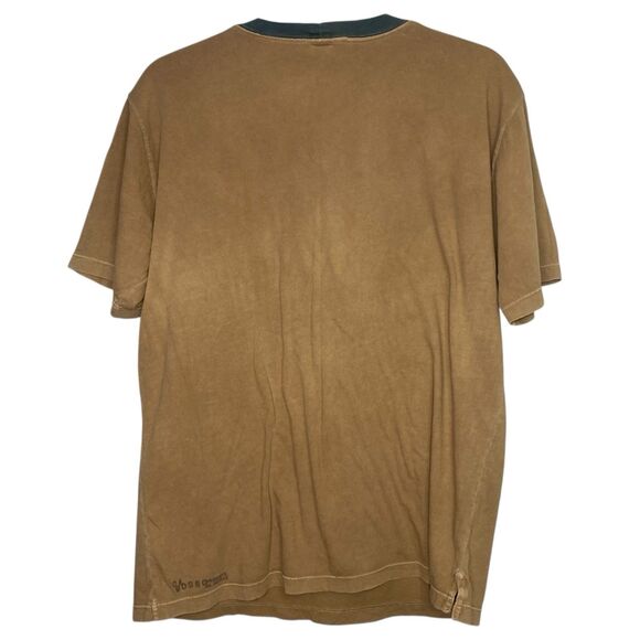 AG Adriano Goldschmied T-Shirt M Ram Graphic Crew Ringer Tee Grunge Skater NEW - Picture 2 of 11